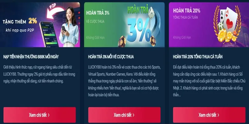 Khuyến mãi và ưu đãi hấp dẫn hàng ngày